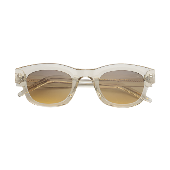 Lane / Ecru Transparent & Grey Honey Gradient Lens