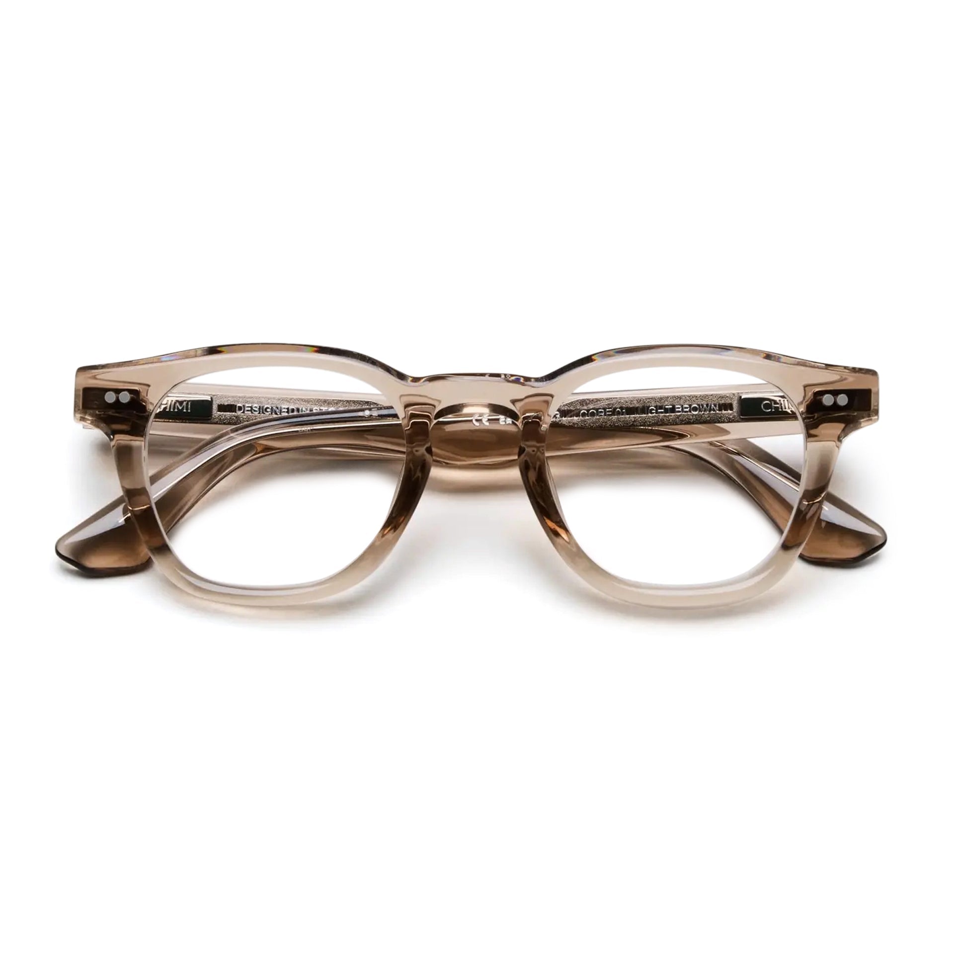 01 Core Optical / Light Brown & Clear Lens - Shade Files