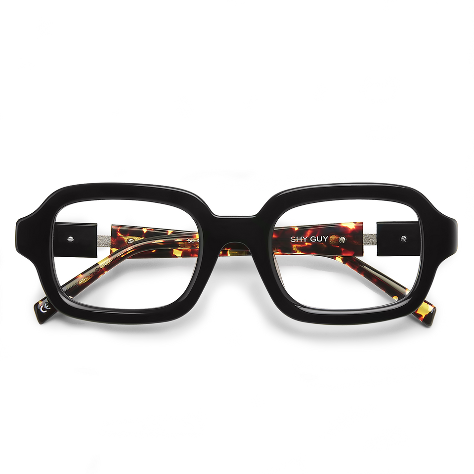 Shy Guy Optical / Black Tortoise & Blue-Light Lens