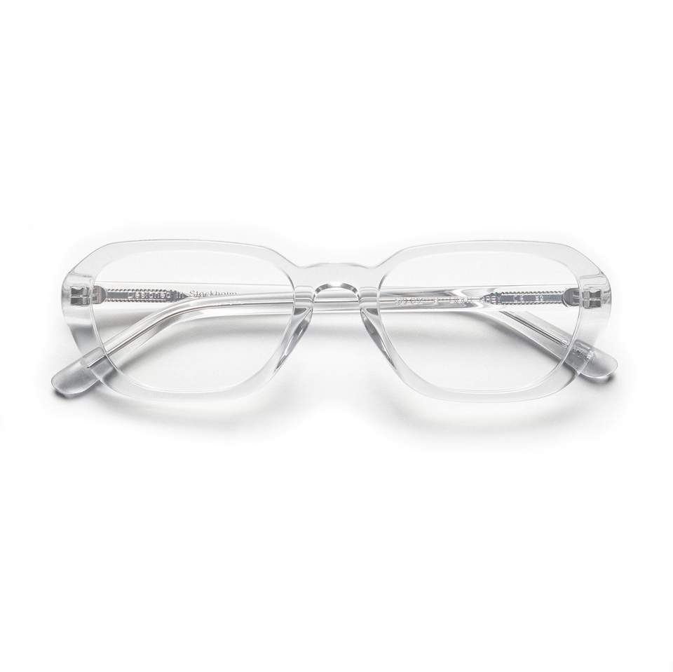 B Optical / Grey Acetate & Clear Lens