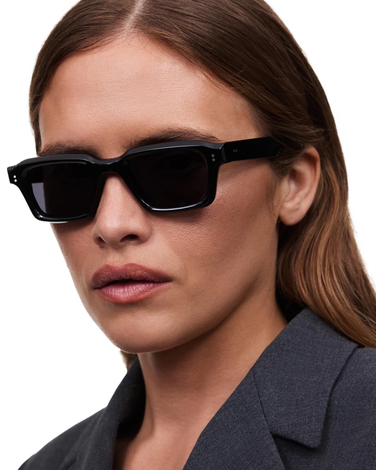 Chimi | 03 Photochromic | Black Acetate & Grey Lens Sunglasses