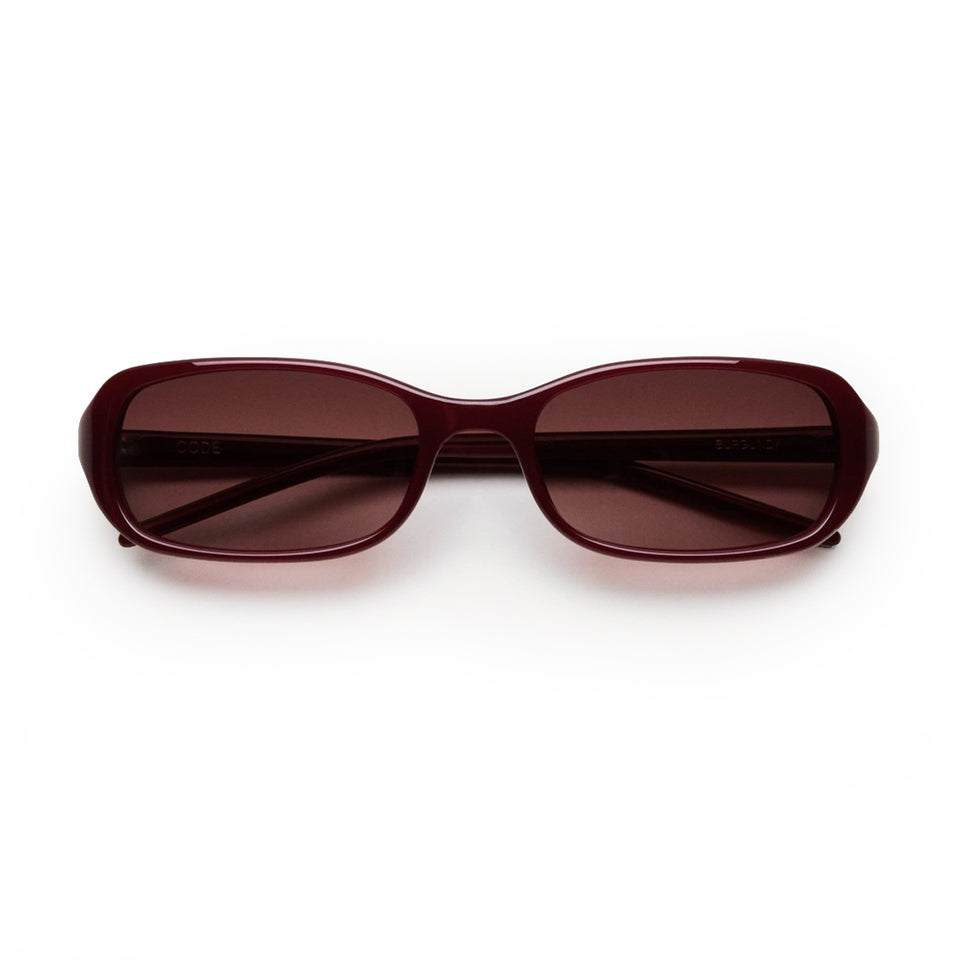 Code / Burgundy & Gradient Red Lens