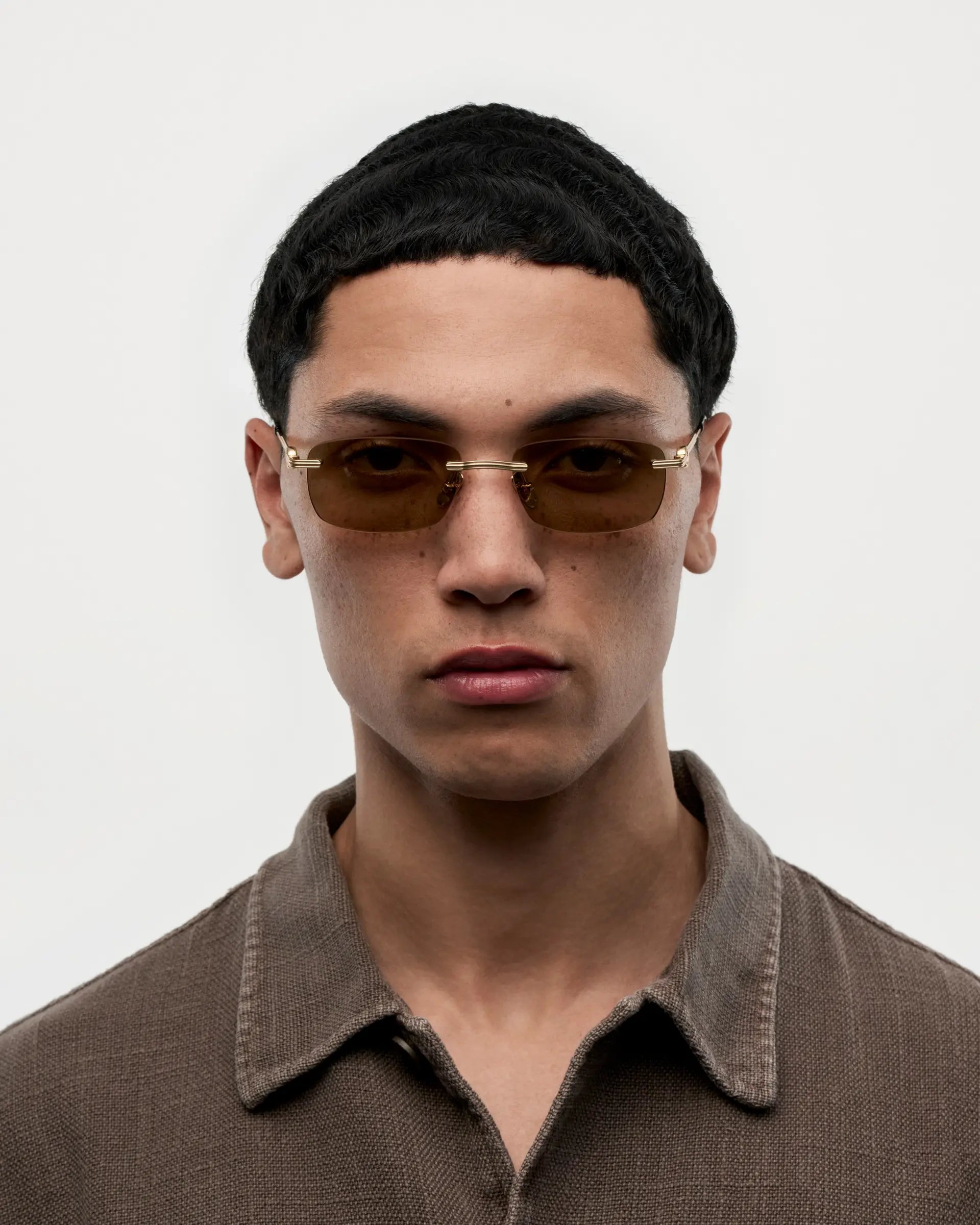 Cadenza Navigator / Brown Titanium & Brown Lens