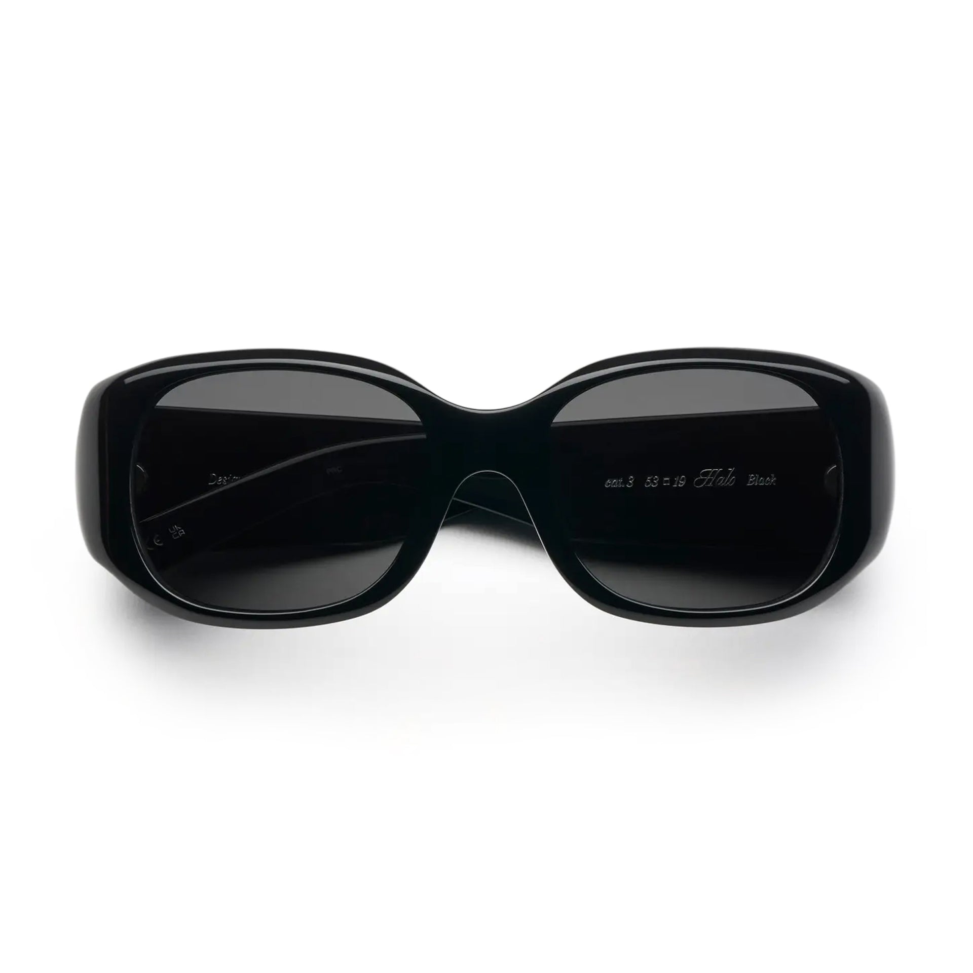 Halo  / Black Acetate & Black Lens