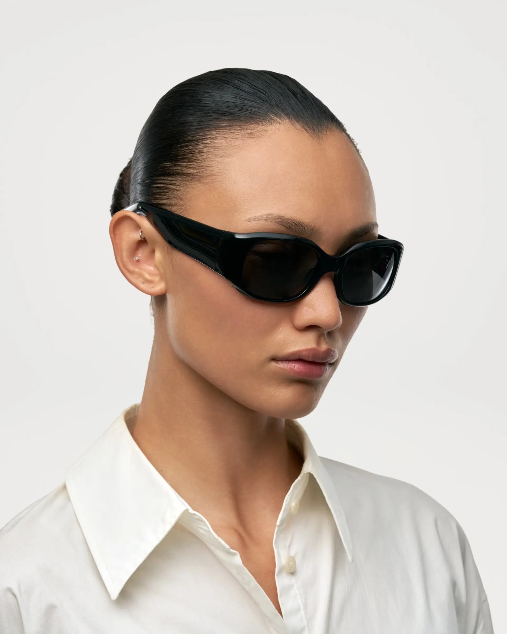 Halo  / Black Acetate & Black Lens
