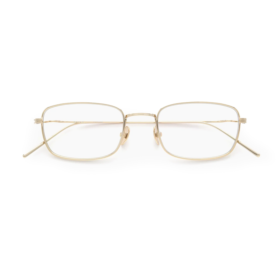 Grace Optical / Gold Titanium & Blue-Light Lens