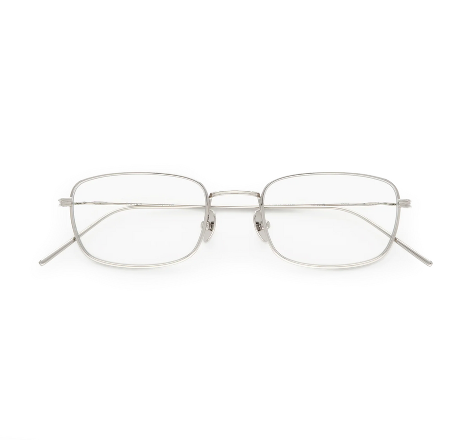 Grace Optical / Silver Titanium & Blue-Light Lens