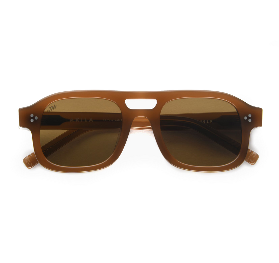 Dillinger / Brown Acetate & Brown Lens