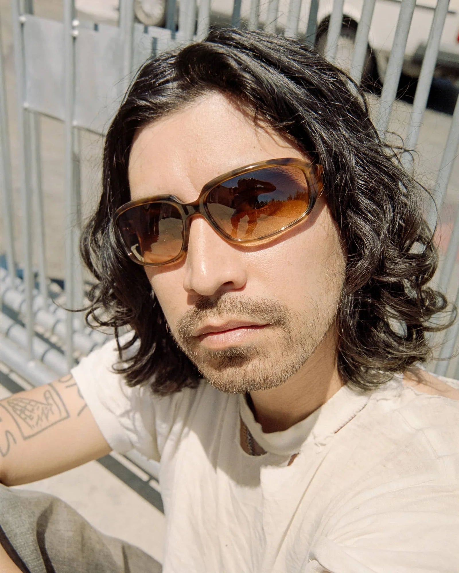 The Stone Echo / Sand Bio & Golden Brown Gradient Lens