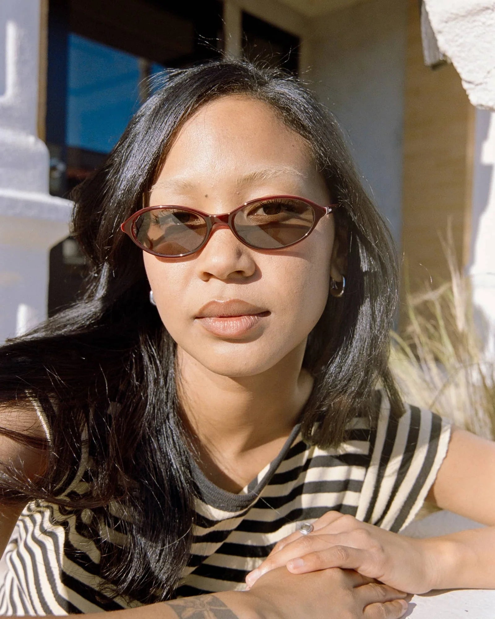 The Star Locket / Oxblood Bio & Haze Lens