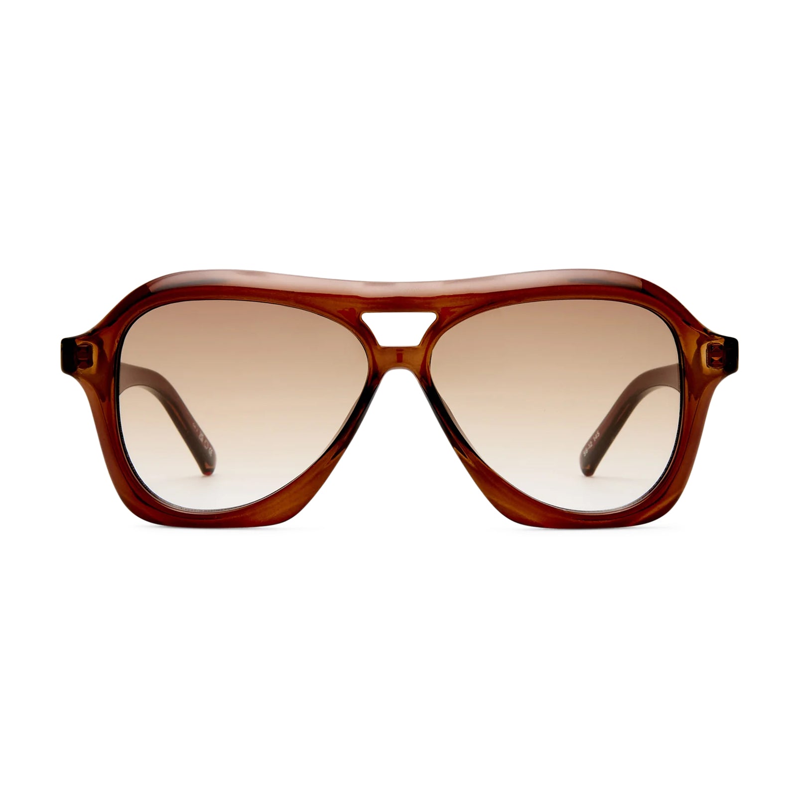 Drizzle / Cocoa & Brown Gradient Lens