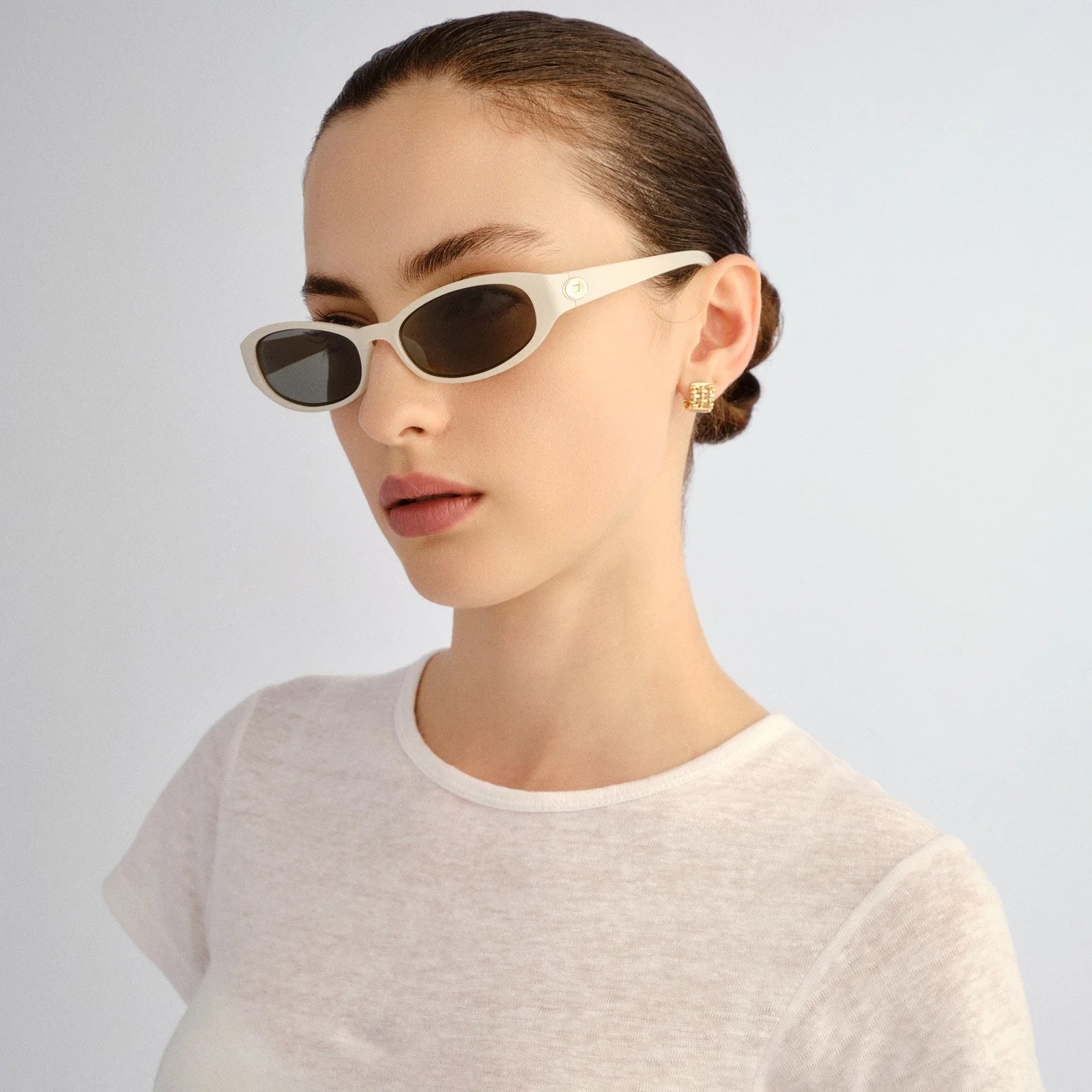 Popalicious / Ivory & Khaki Mono Lens