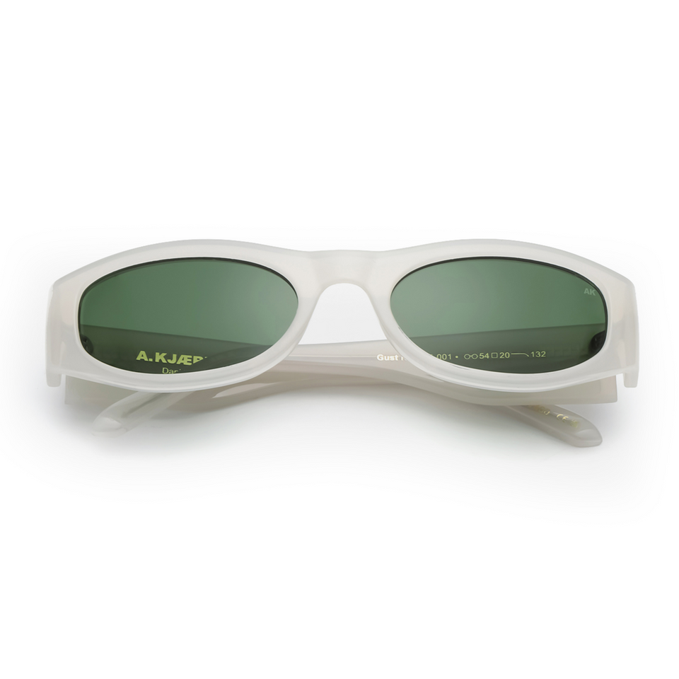 Gust / Cream Bone & Graphite Green Lens