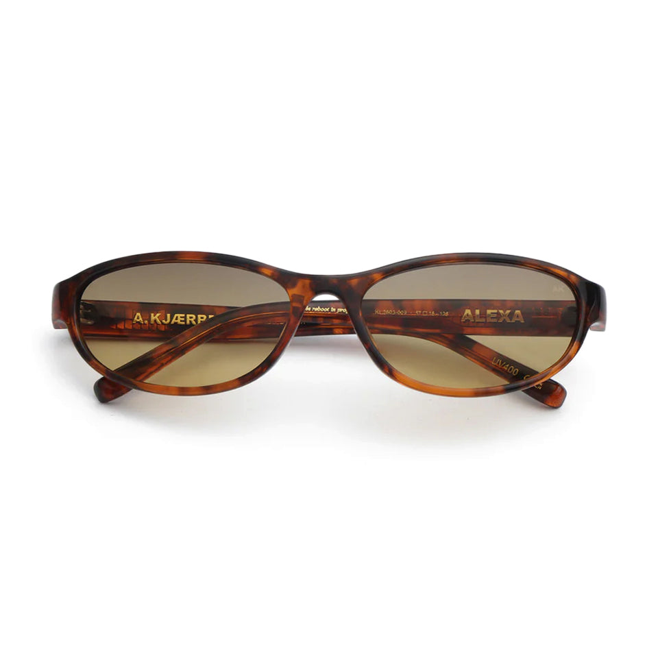 Alexa / Havana & Yellow Gradient Lens