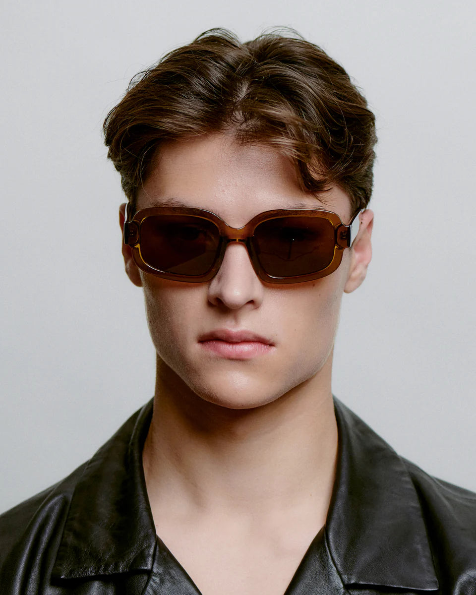 Pluto / Smoke Transparent & Brown Lens