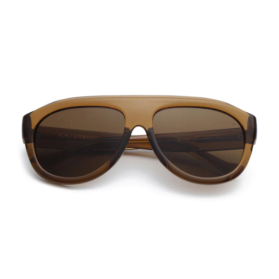 Rio / Smoke Transparent & Brown Lens