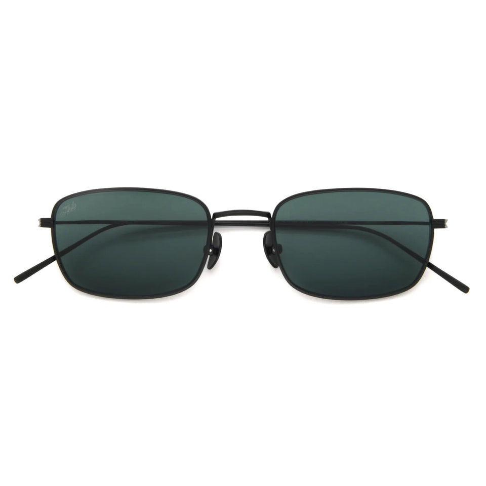 Grace / Matte Black Titanium & Teal Lens