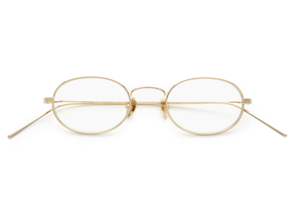 Rio Optical / Gold Titanium & Blue-Light Lens