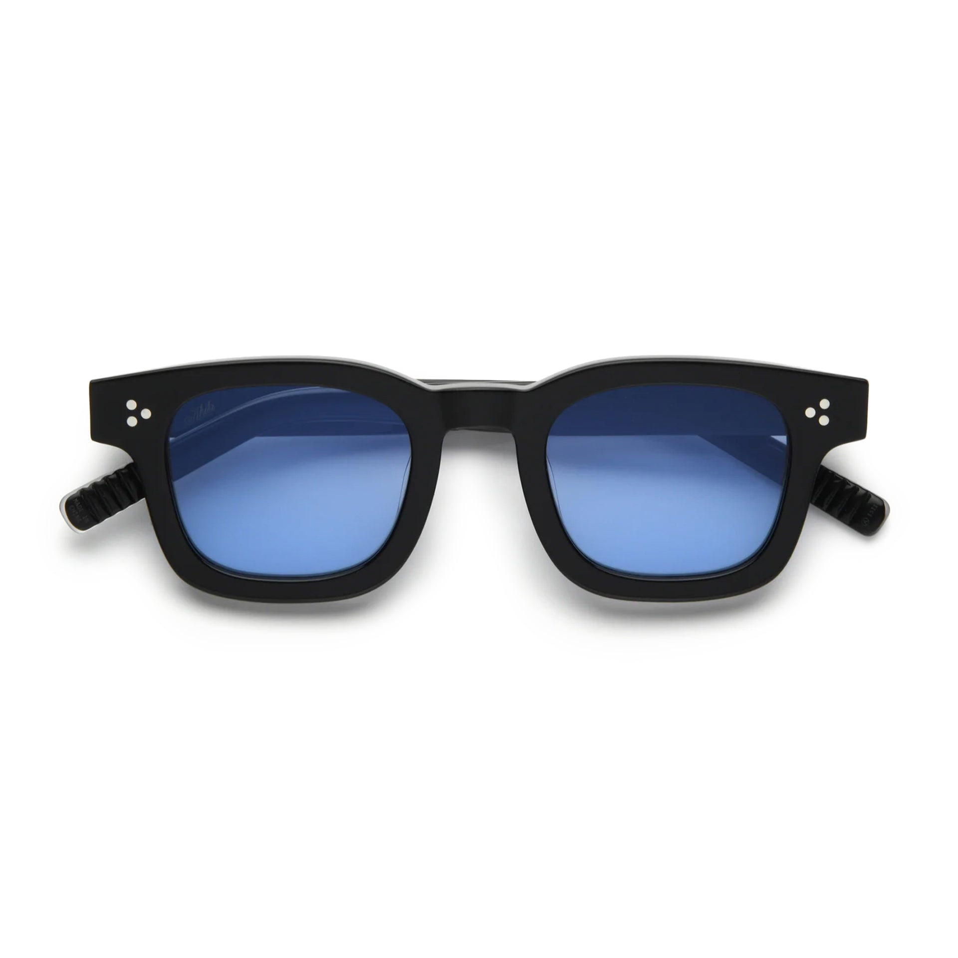 Ascent / Black Acetate & Sky Blue Lens
