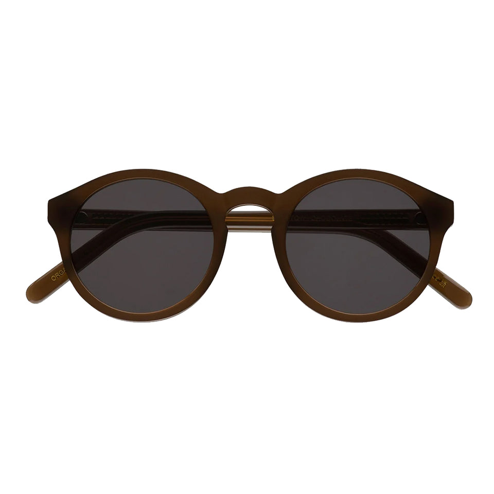 Barstow / Chocolate Acetate & Grey Solid Lens