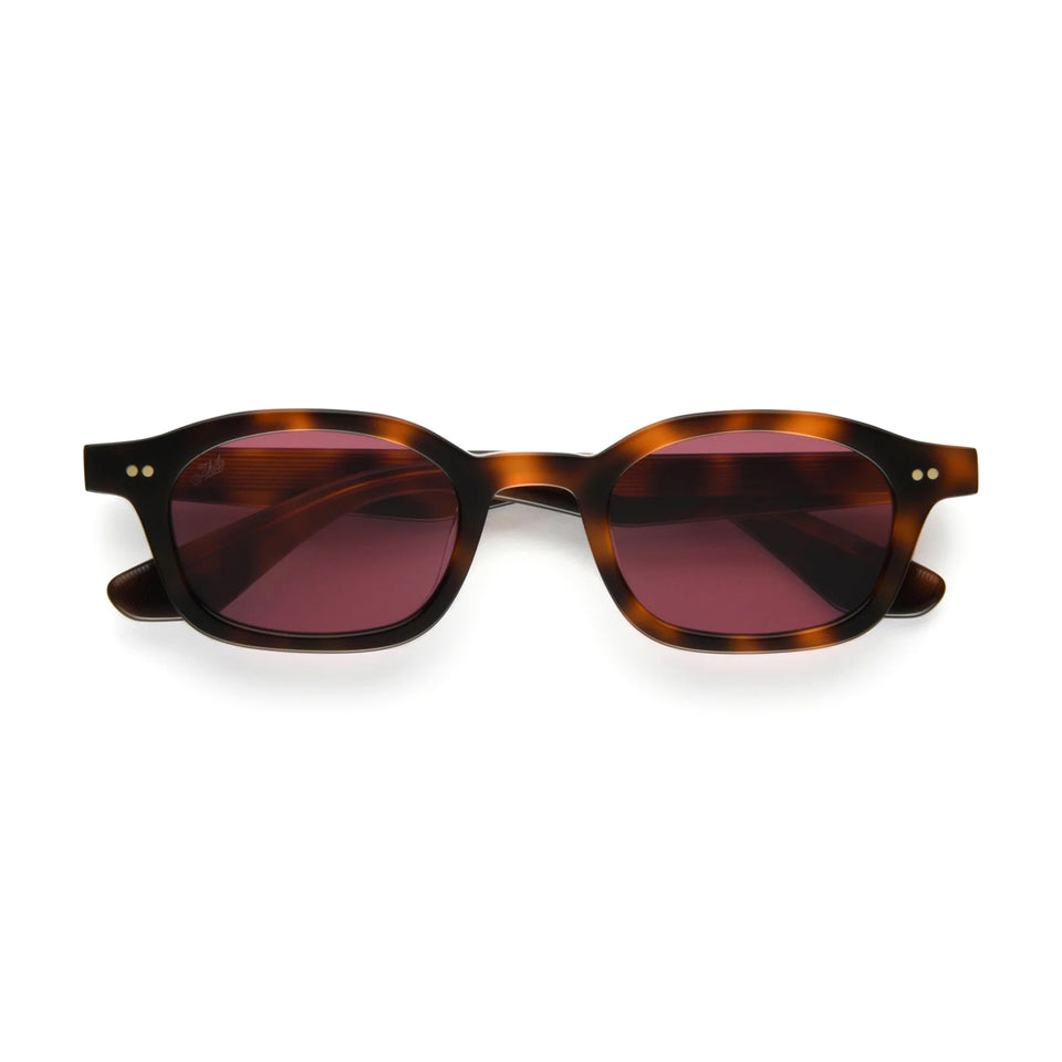 Ceres / Havana Acetate & Pomegranate Lens
