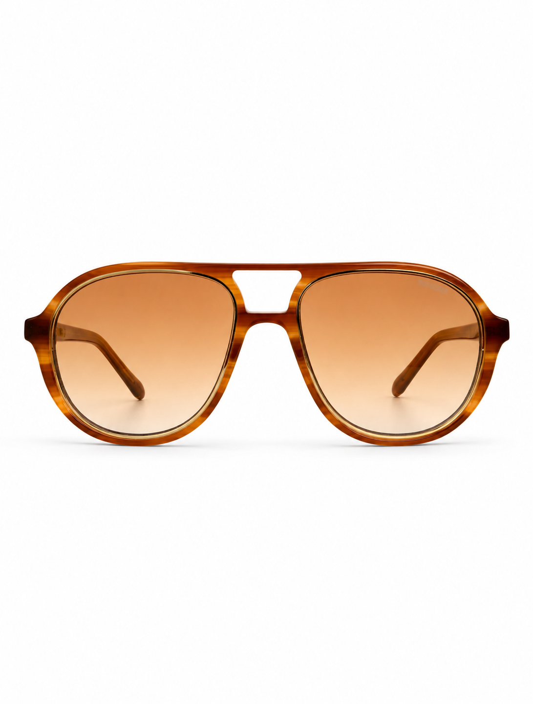 Koenji / Brushed Torti & Amber Lens