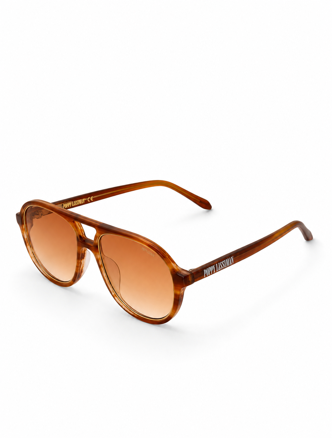 Koenji / Brushed Torti & Amber Lens