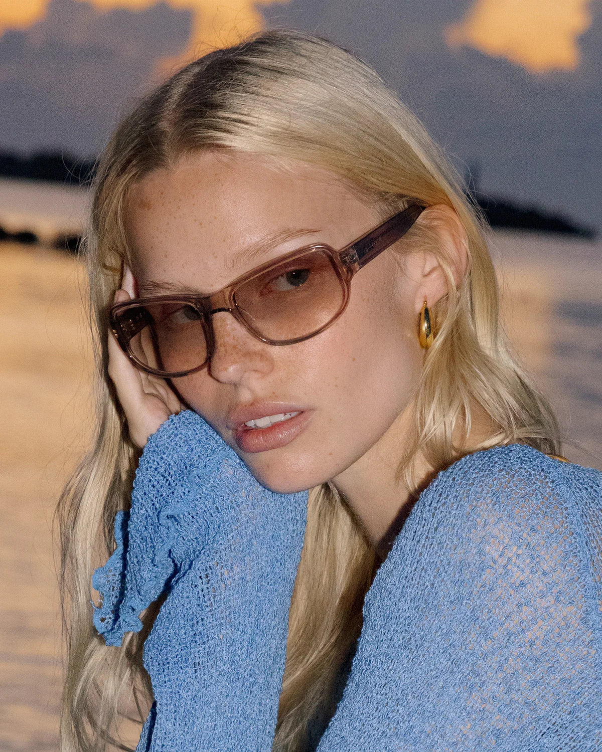 Cleo / Mink & Mink Gradient Lens