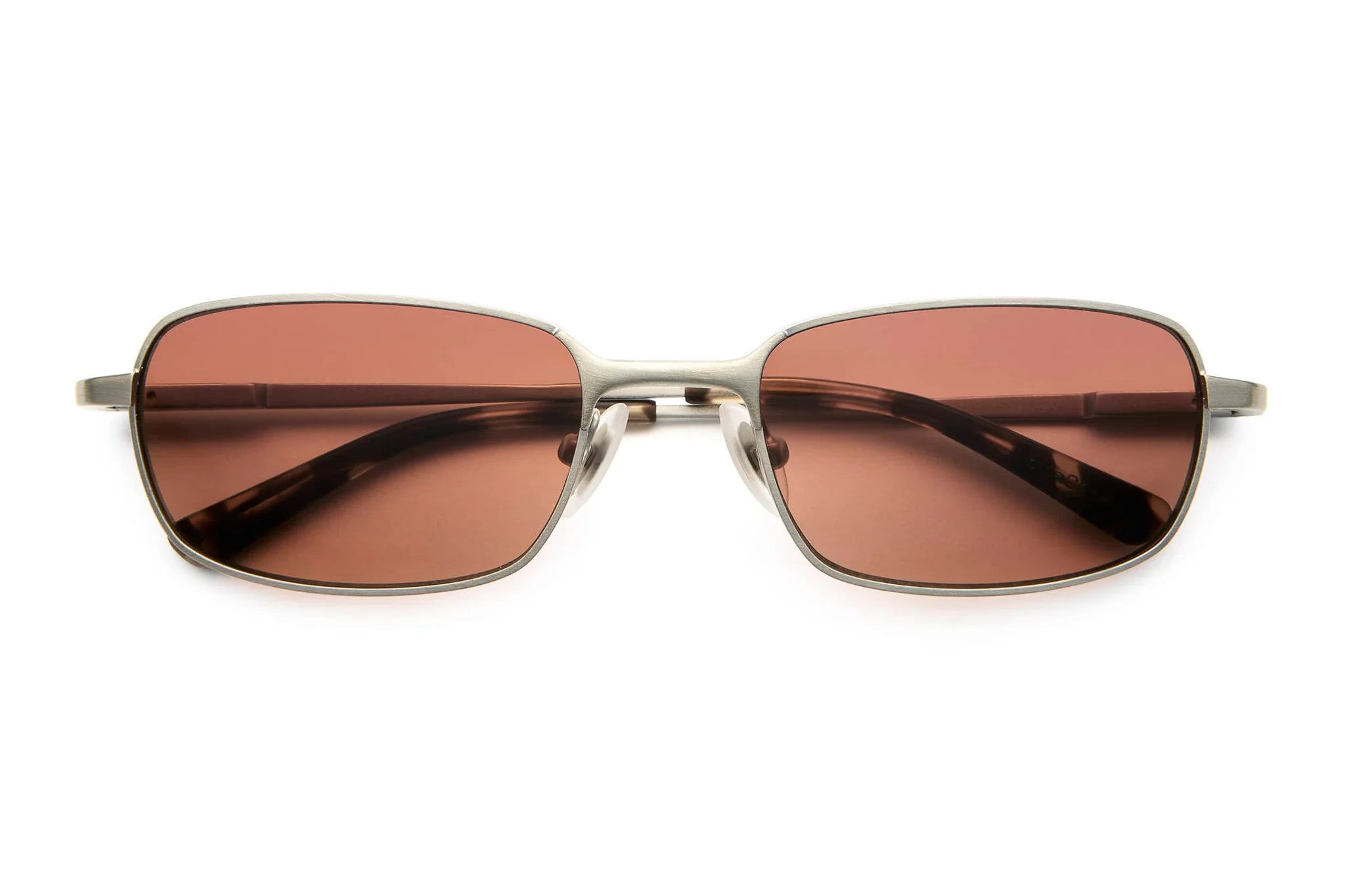 The Infinite Bloom / Matte Silver Desert Tortoise Bio & Rosewood Gradient Lens
