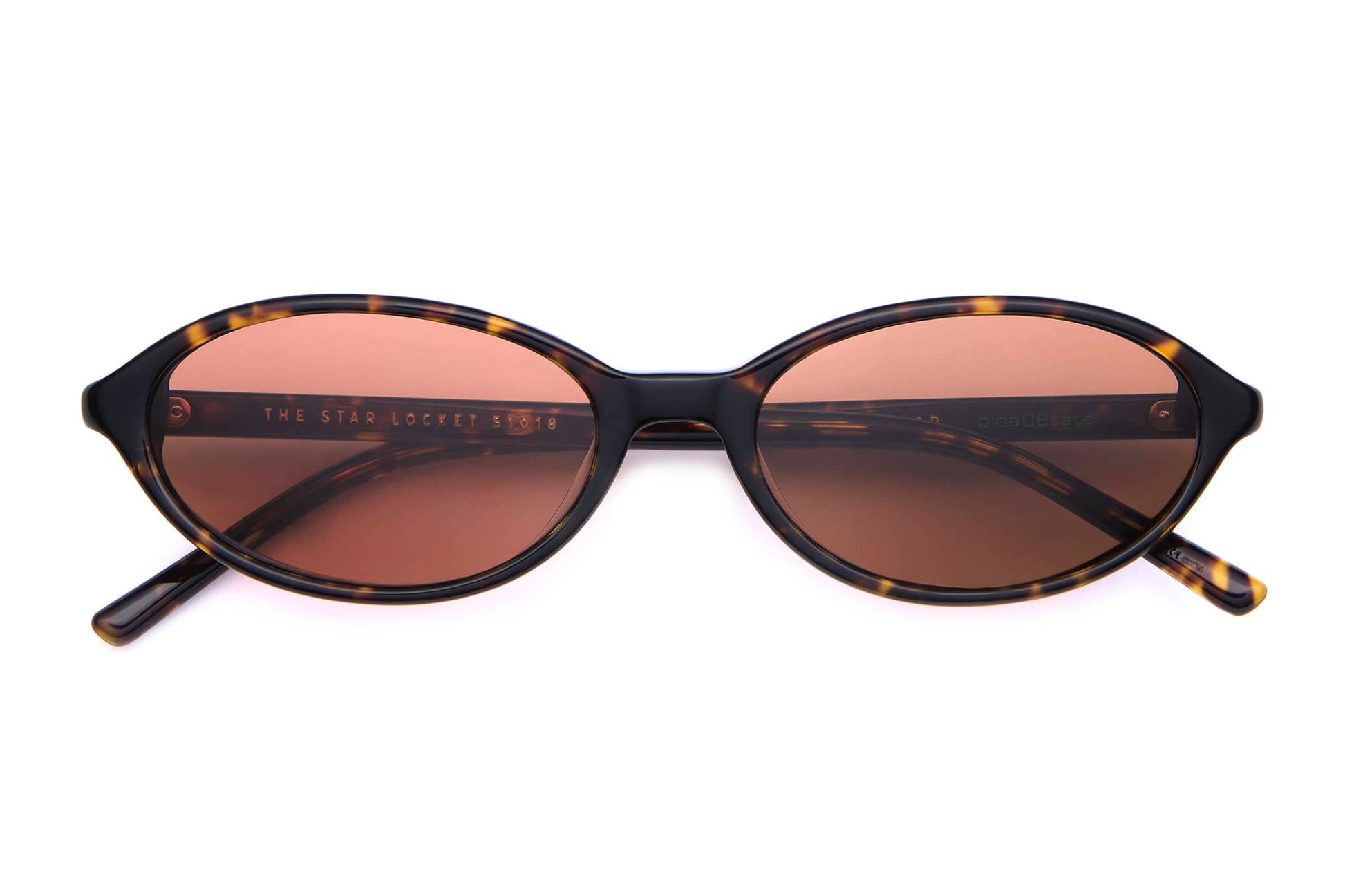 The Star Locket / Dark Tortoise Bio & Cinamon Lens