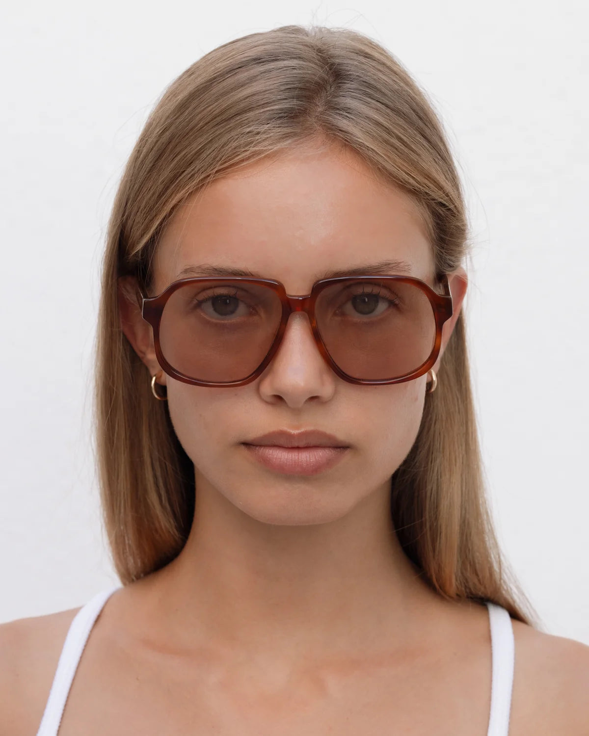 Delphine / Chestnut & Brown Lens