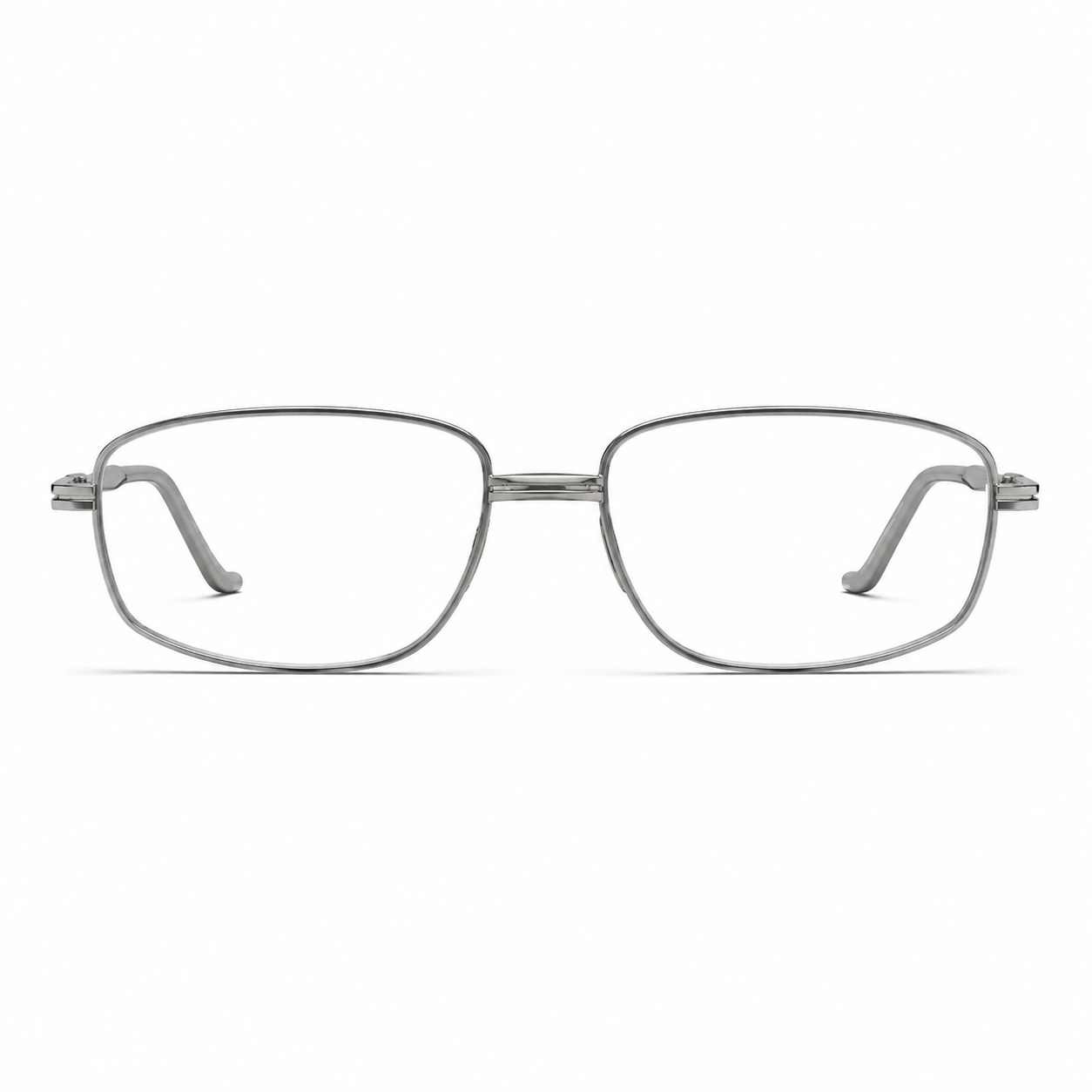 Titanium Plane Optical / Implode Silver & Clear Lens