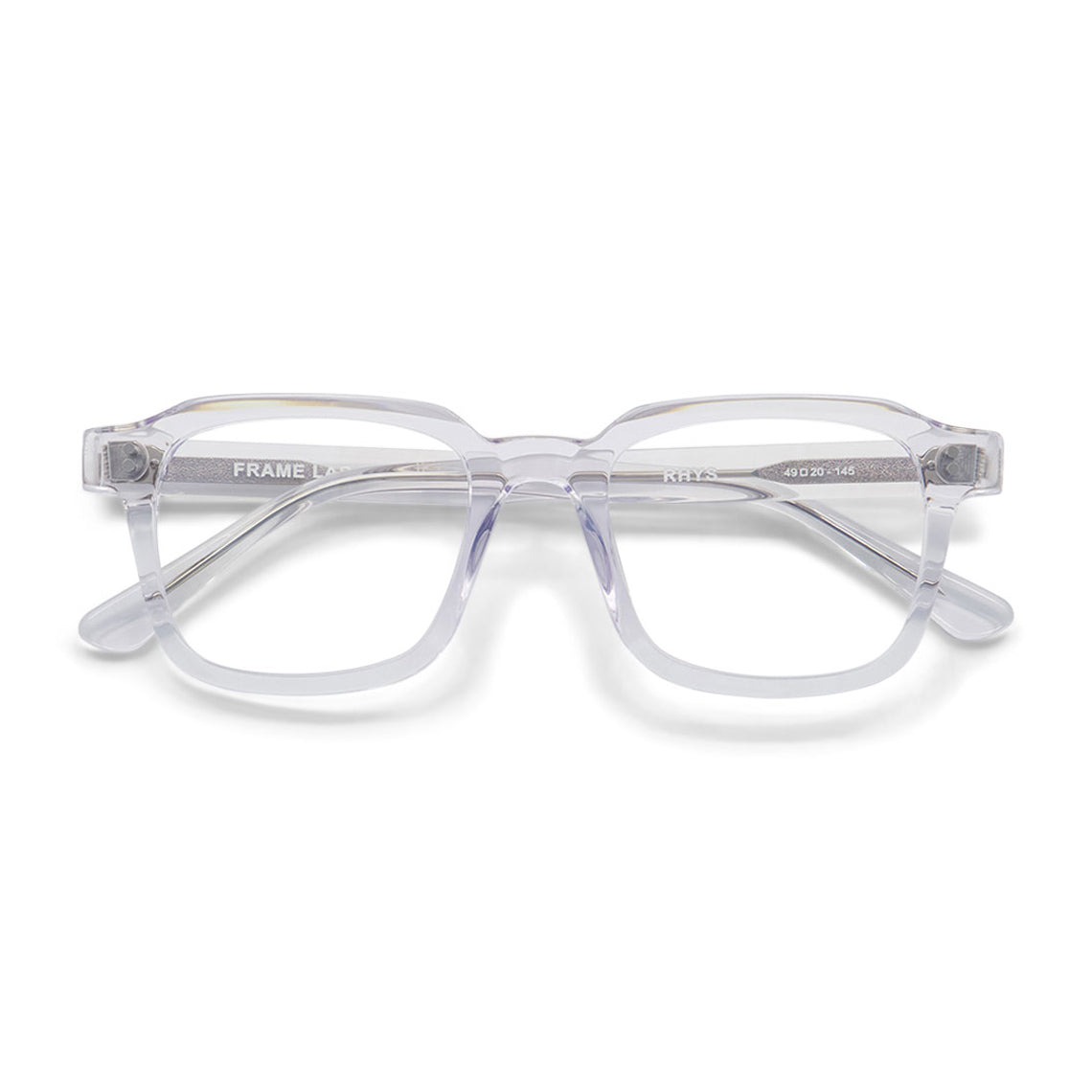 Rhys Optical / Crystal Clear Acetate & Prescription Lens