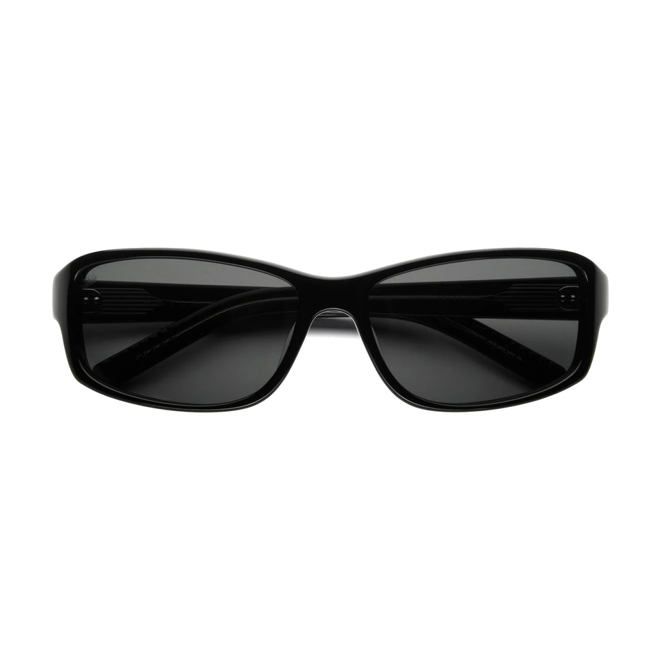 Jet / Black Acetate & Black Lens