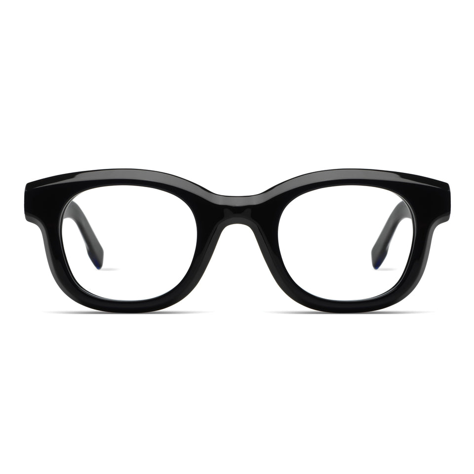 Owen Optical / Black Space Acetate & Blue-Light Lens