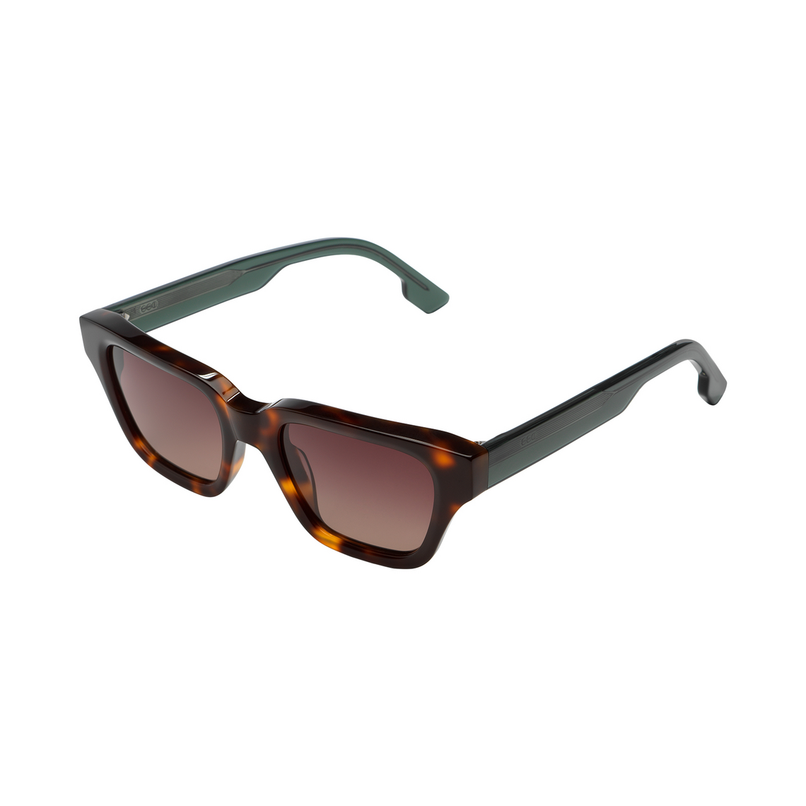 Brooklyn / Havana & Red Gradient Polarised Lens