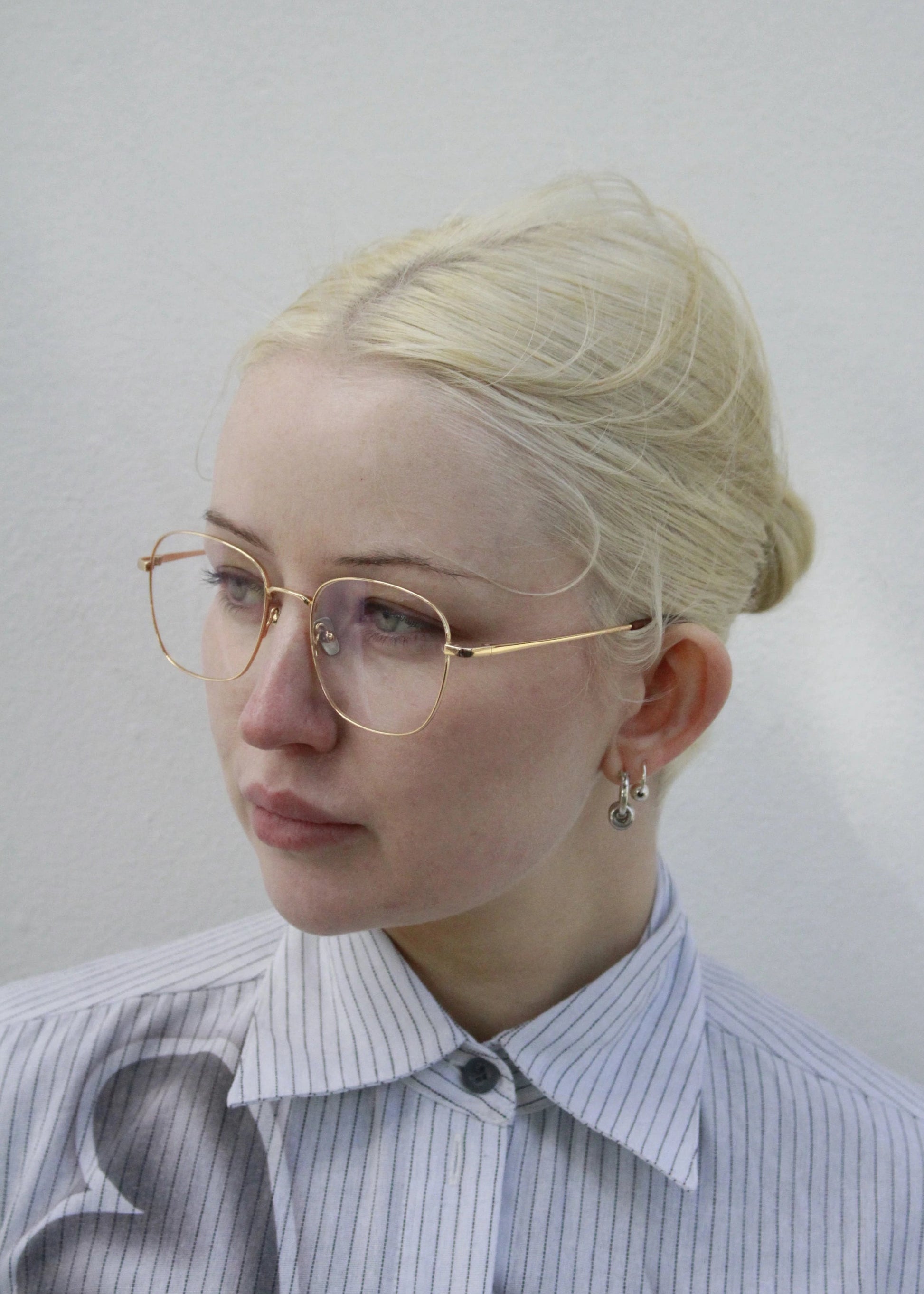 Laurie Optical / Gold Tortoise Metal & Prescription Lens