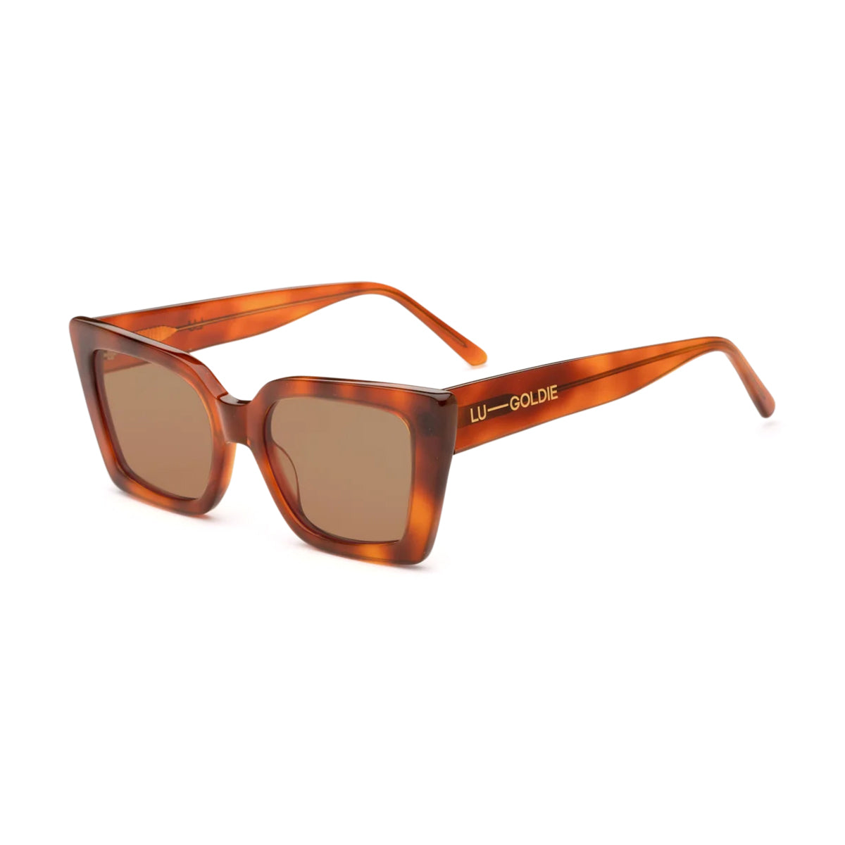 Lucia / Chestnut Acetate & Brown Lens