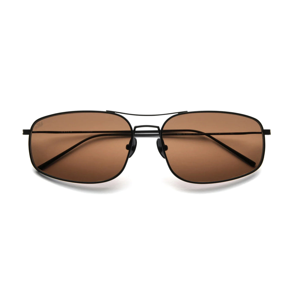 Mal / Black Titanium & Brown Lens