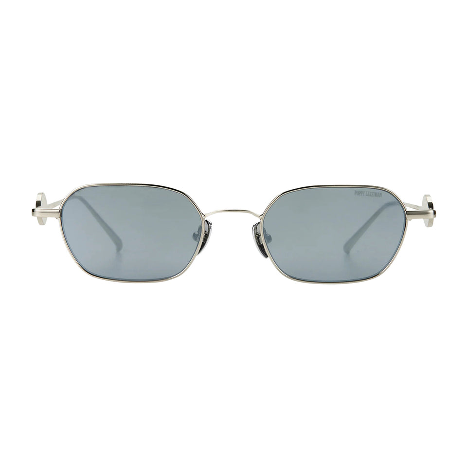 Mattie / Silver & Silver Mirror Lens