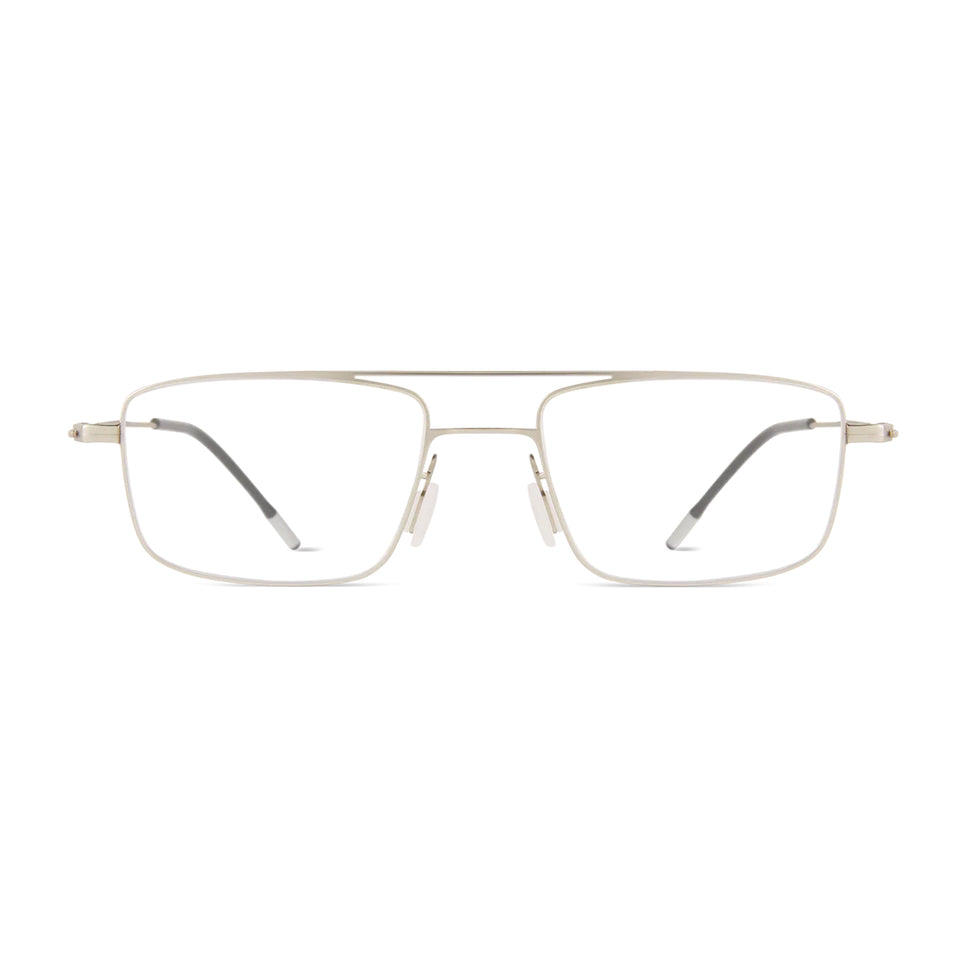 Max Optical / White Gold Metal & Blue-Light Lens