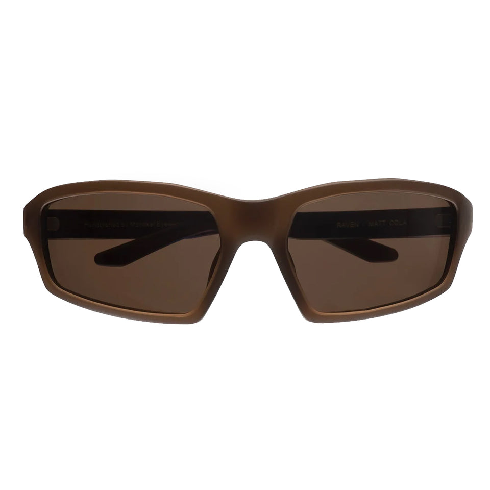 Raven / Matt Cola & Brown Solid Polarised Lens