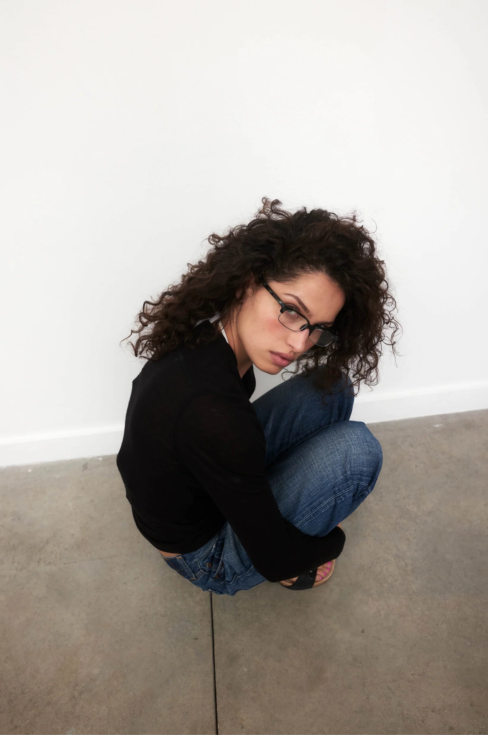 Frankie Optical / Marble & Clear Lens