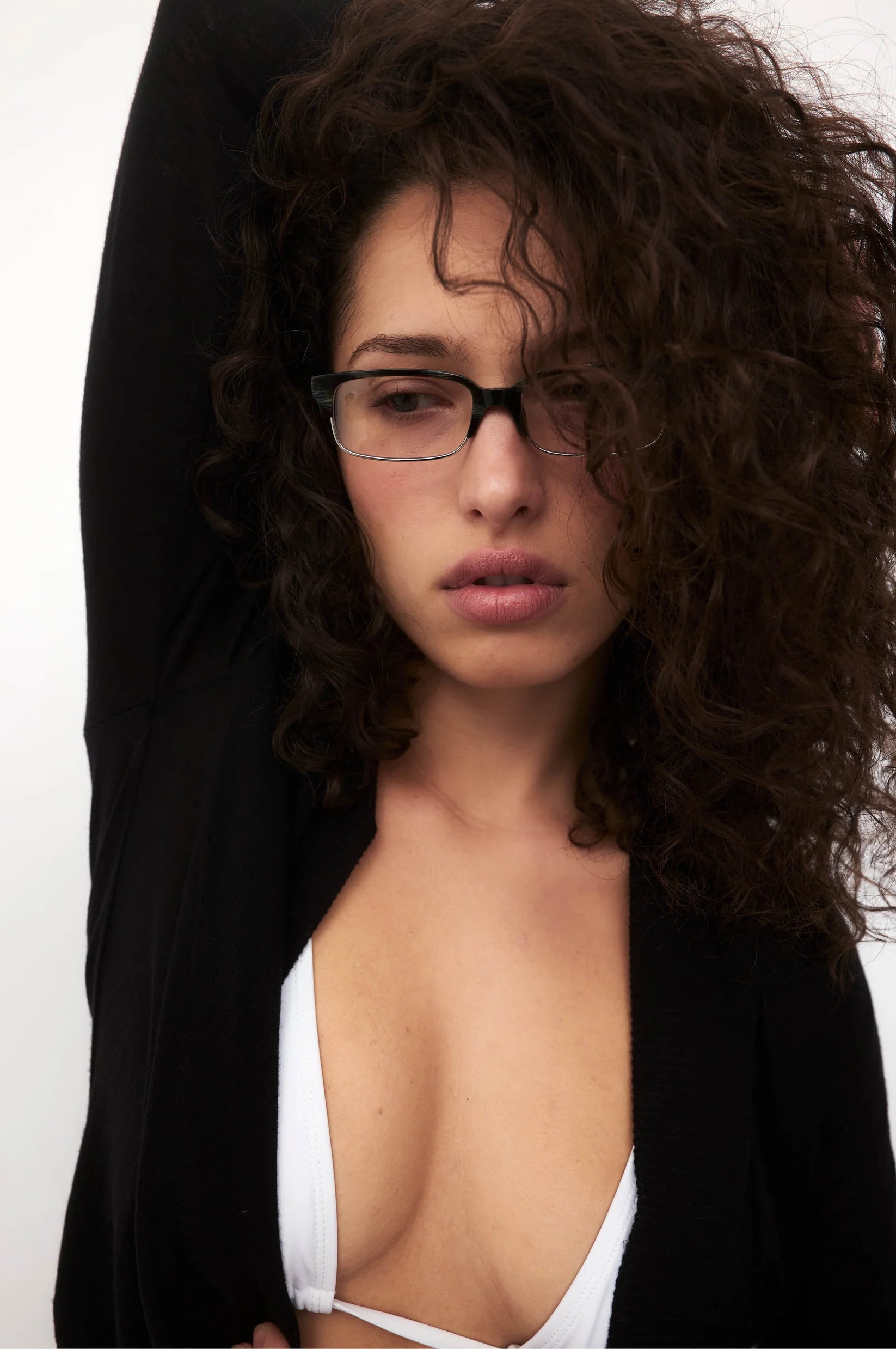 Frankie Optical / Marble & Clear Lens