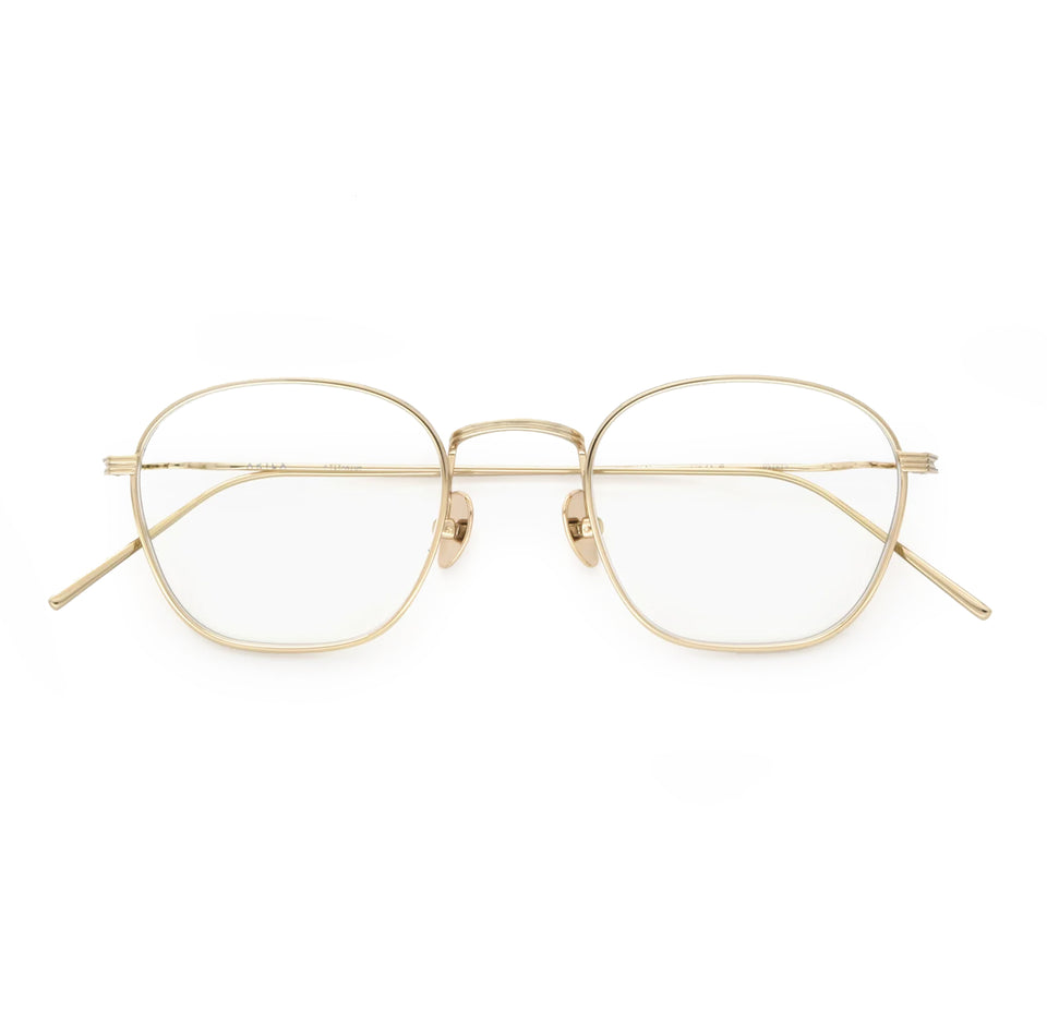 Osiris Optical / Gold Titanium & Blue-light Lens