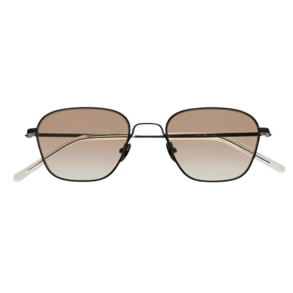 Otis / Matte Black Steel & Brown Gradient Lens