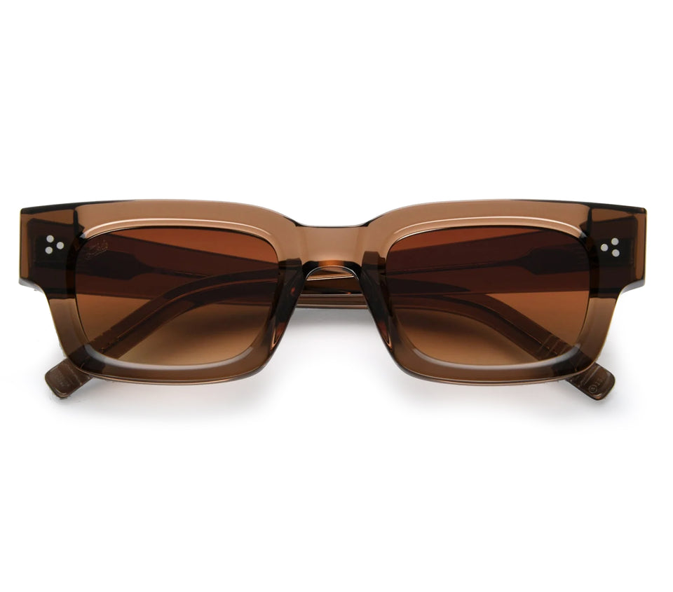 Syndicate / Brown Acetate & Amber Gradient Lens