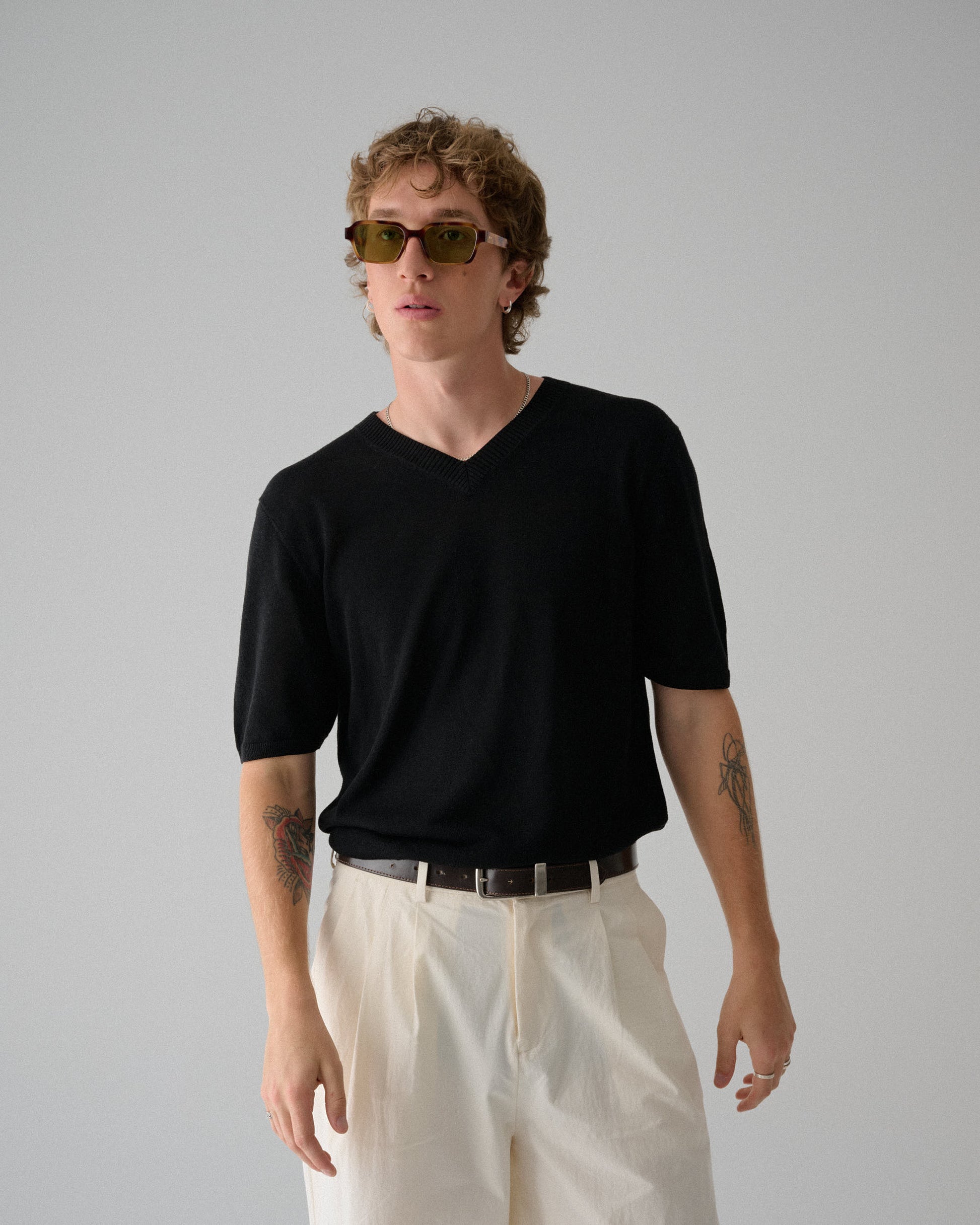 Booth / Maple Tortoiseshell & Lawn Lens