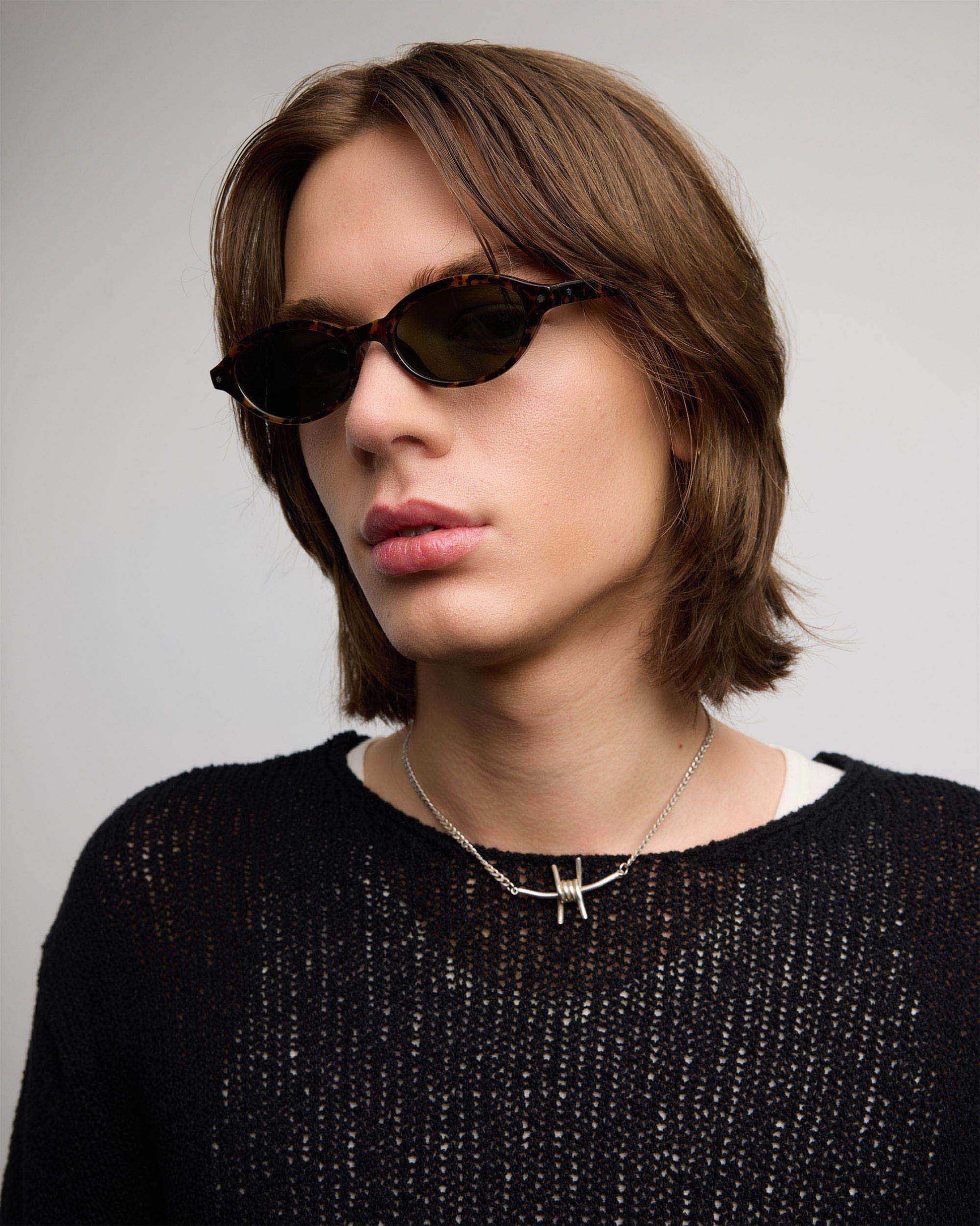 Nolan / Mustard Tortoiseshell & Caper Lens