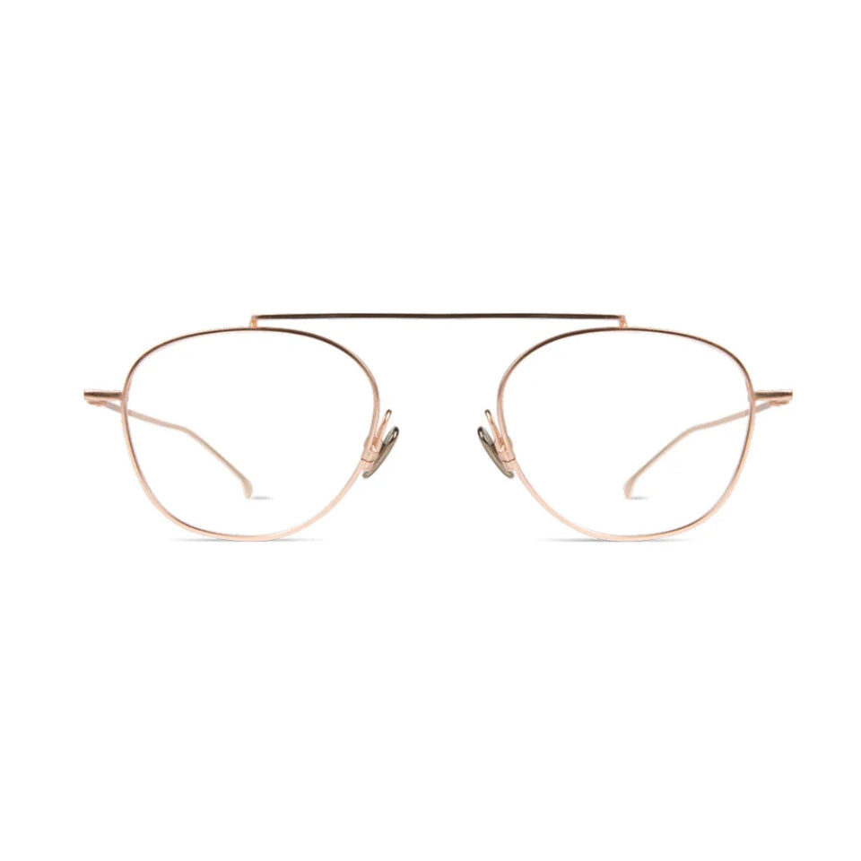 Sheldon Optical / Rose Gold Metal & Blue-Light Lens